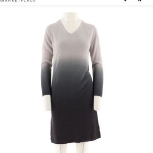 Sweater Dress long sleeve's with ombre color